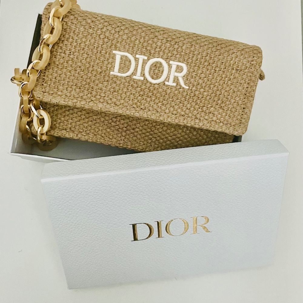 Purse Dior woven